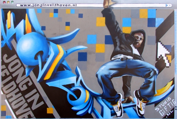 Muurschilderingen en graffiti