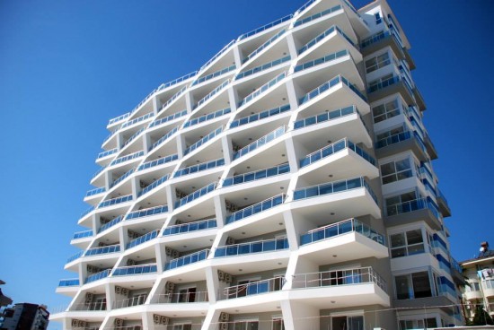 Luxe 1 slaapkamer appartementen te huur in Alanya