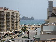 Estartit: Appartement met zeezicht, 100 m. van strand