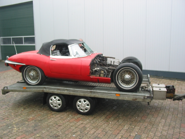 Autoambulance autotransporter trailer aanhangwagen, te huur