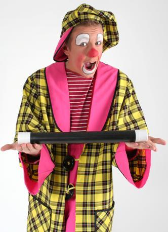 Clown Saxo, kindershow , sinterklaasshow , sinterklaas voorprogramma, ballonnenclown,