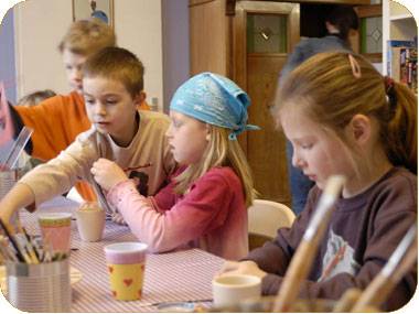 Kinderfeestje in Drenthe