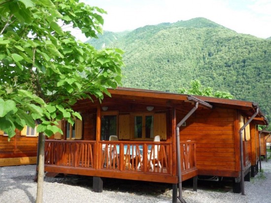 Te huur prive chalet meer van Lugano in Porlezza (Italie)