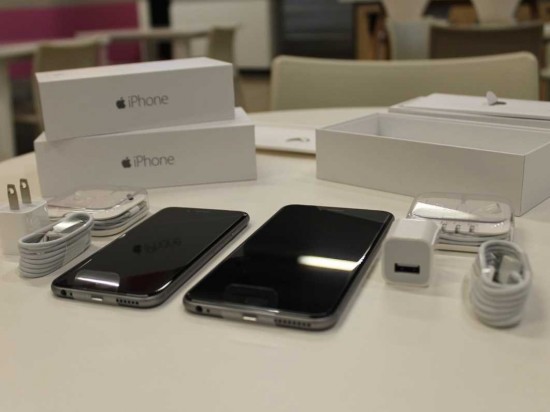 Apple 6 en Apple 6 Plus met iOS 8