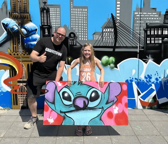 Graffiti workshop (TIP) exclusief!