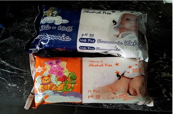 Partijnaanbieding Billendoekjes- stock baby wipes - de Luierkraam