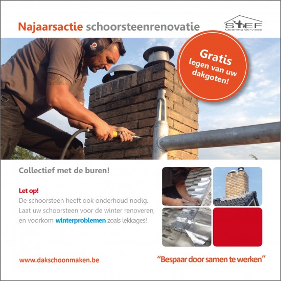 Najaarsactie schoorsteenrenovatie