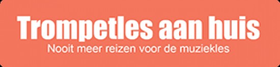 Trompetles aan huis. Nooit meer reizen voor de muziekles.
