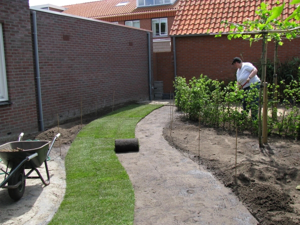 Tuinman voor aanleg en onderhoud