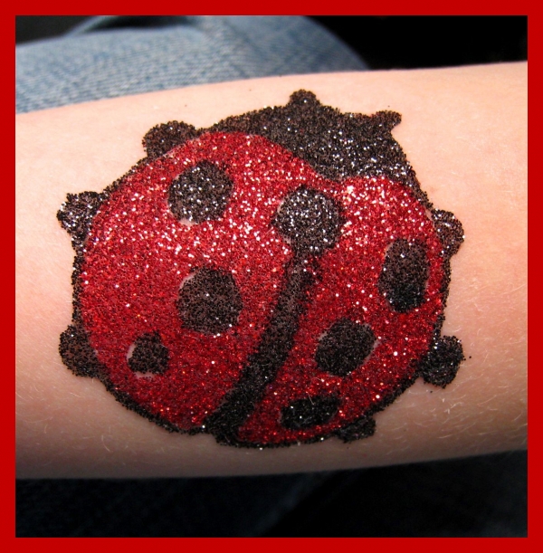Glitter Tattoo WORKSHOP Sneek FRIESLAND glittertattoo