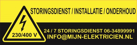 Elektrotechnisch installateur 24 uur storing dienst