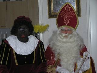 Sinterklaas op bezoek