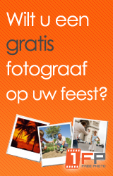 Wilt u een gratis fotograaf op uw feest of bruiloft?