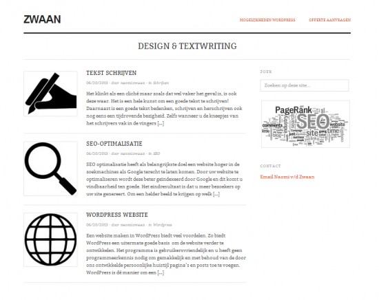 Wordpress - Website, SEO optimalisatie en schrijfhulp