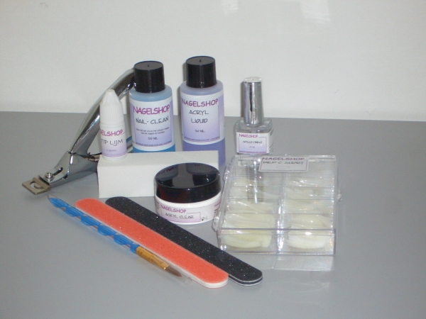 Sartset voor het maken van Acrylnagels