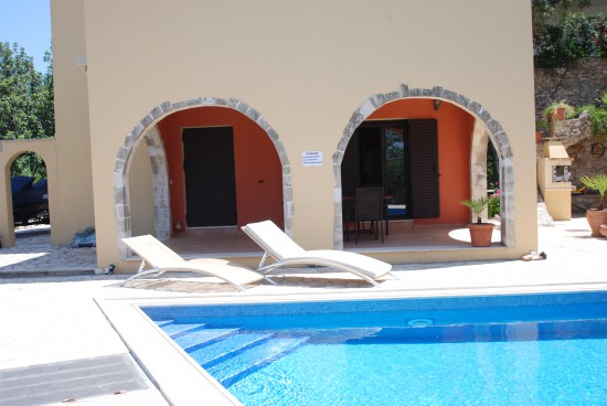 Kreta, 2 slpk - apartement met zwembad en zeezicht
