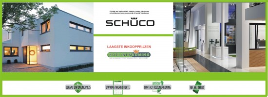 Schüco kunststof kozijnen deuren nu 30% korting