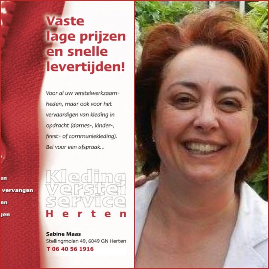 Repareren en/ of aanpassen van kleding, vervaardigen van kleding op maat. — foto 3